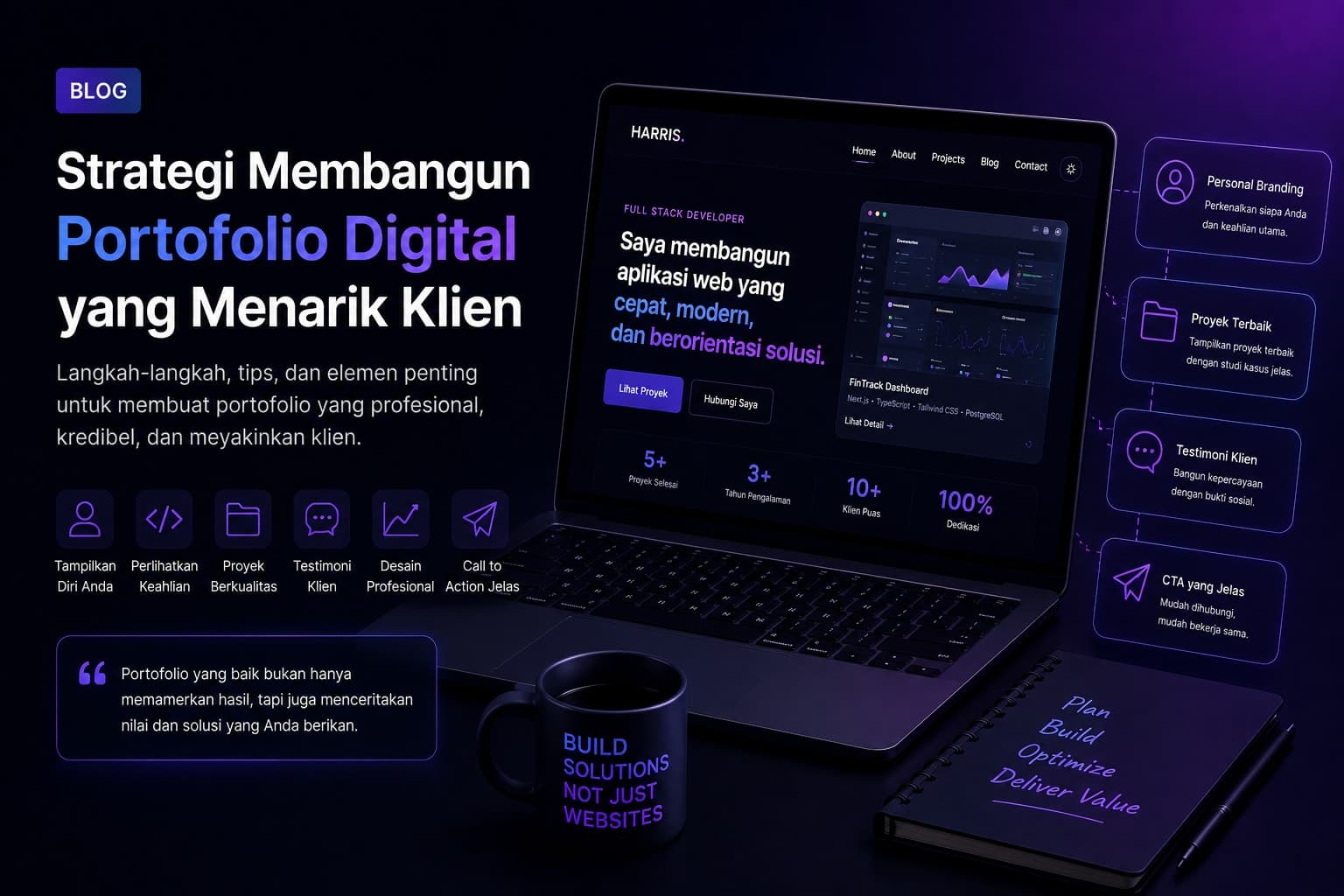 Lebih dari Sekadar Resume: Strategi Membangun Portofolio Digital yang Menarik Klien